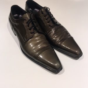 Dolce and gabbana leather shoes